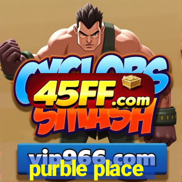 purble place